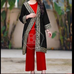 Boski Lilan 3 Piecs Suit With Coat