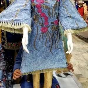Embroidered Cotton Random Kurti