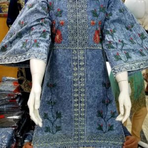 Embroidered Cotton Random Kurti