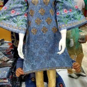 Embroidered Cotton Random Kurti