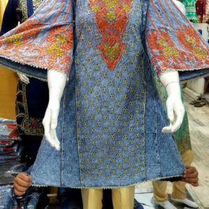 Embroidered Cotton Random Kurti