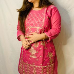 Eshal Embroidered 3 Piecs Shirt Trouser & Duppata