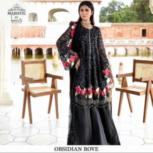 Imrozia 3 Piecs Embroidered Suit