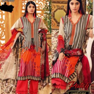 Printed Lawn Suit Charizma