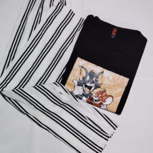 Tom and Jerry Printed Night Suit For Women
