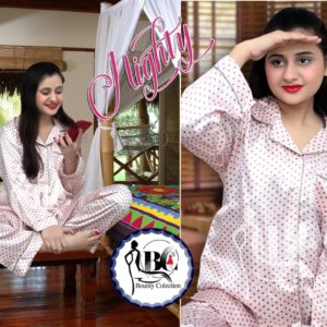 Woman Printed Night Suit