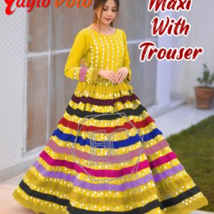 Eshal Maxi & Trouser 2 Piecs