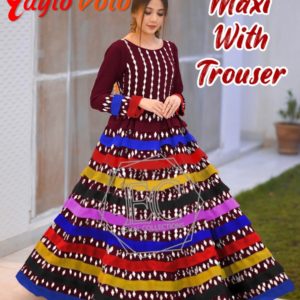Eshal Maxi & Trouser 2 Piecs
