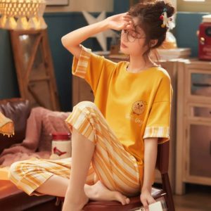 Printed Night Suir For Woman's