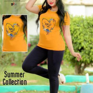 Printed Night Suit by Red Cheery