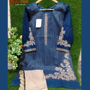 Heavy Embroidered Suit 3 Piecs