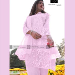 Royal Style Embroidered  2 Piecs Suit
