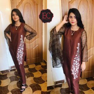 Eshal Embroidered Shirt & Trouser